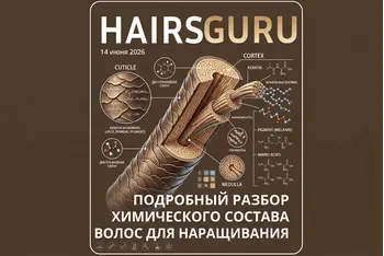 Химический состав волос для наращивания